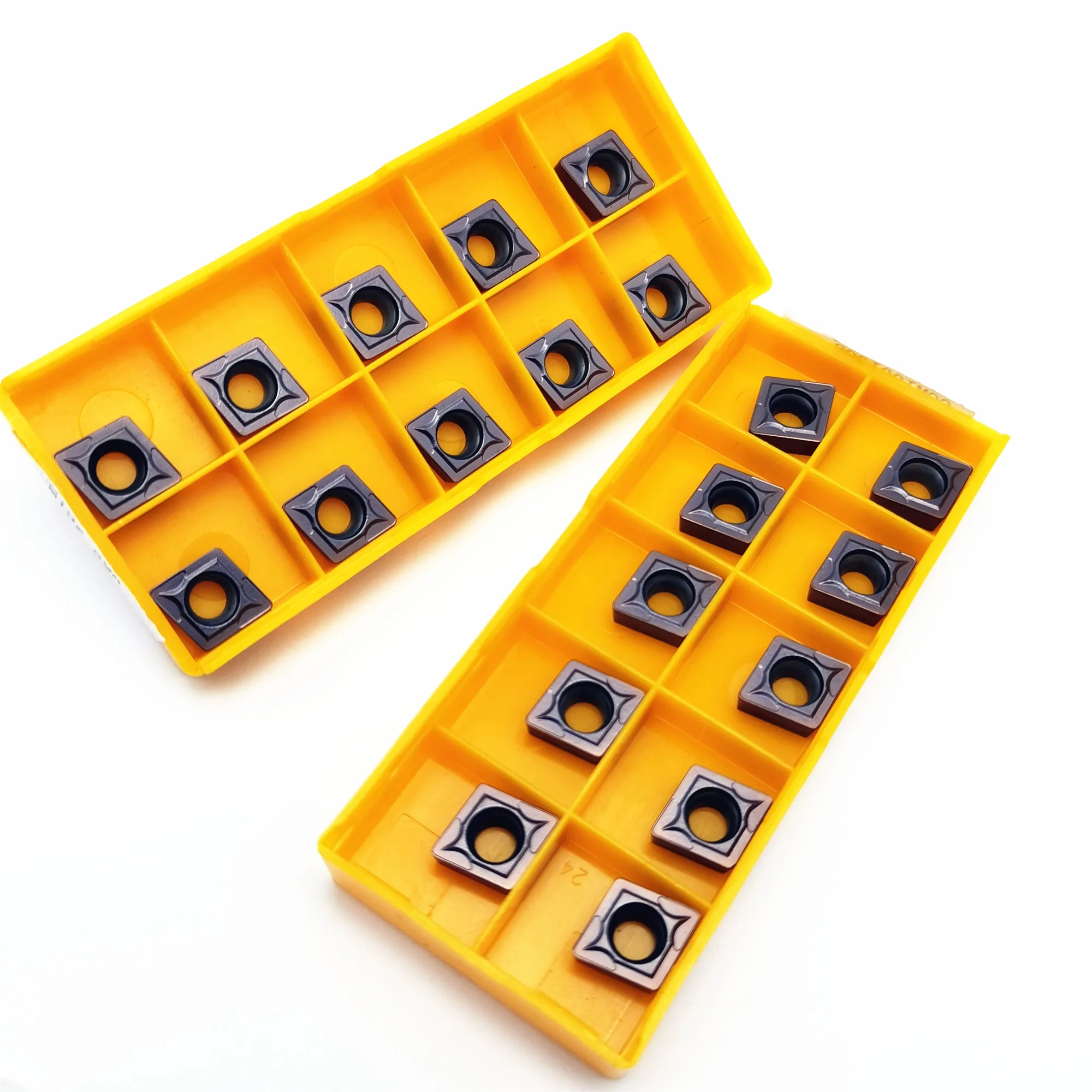 

Tungsten Carbide CCMT09T308 VP15TF Internal Turning Tool Carbide Insert Tool CNC Lathe Tool