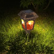 1 пара Солнечный светодиодный светильник с фламинго, декоративный уличный газон, лампы для дорожек, мягкий светильник, не ослепительный, не выцветает