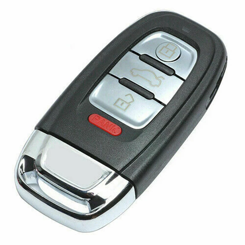 KEYECU 5 шт., смарт-пульт дистанционного управления автомобильный чехол для ключей для Audi A4L A3 A4 A5 A6 A8 Quattro Q5 Q7 A6 A8, Fob 3 4 кнопки с лезвием