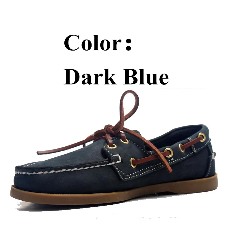 Мужская обувь для вождения из натуральной замши классические мокасины Docksides