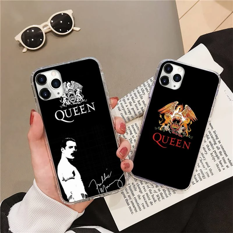 Queen band Freddie Mercury British Rock Phone Case For iphone 12 5 5s 5c se 6 6s 7 8 plus x xs xr 11 pro max best iphone 8 case