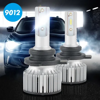 

9012 Car LED Headlight Bulb 6000K For Ford Edge Limited Sport Utility 4-Door 60W Pair DC 12V-24V All In One