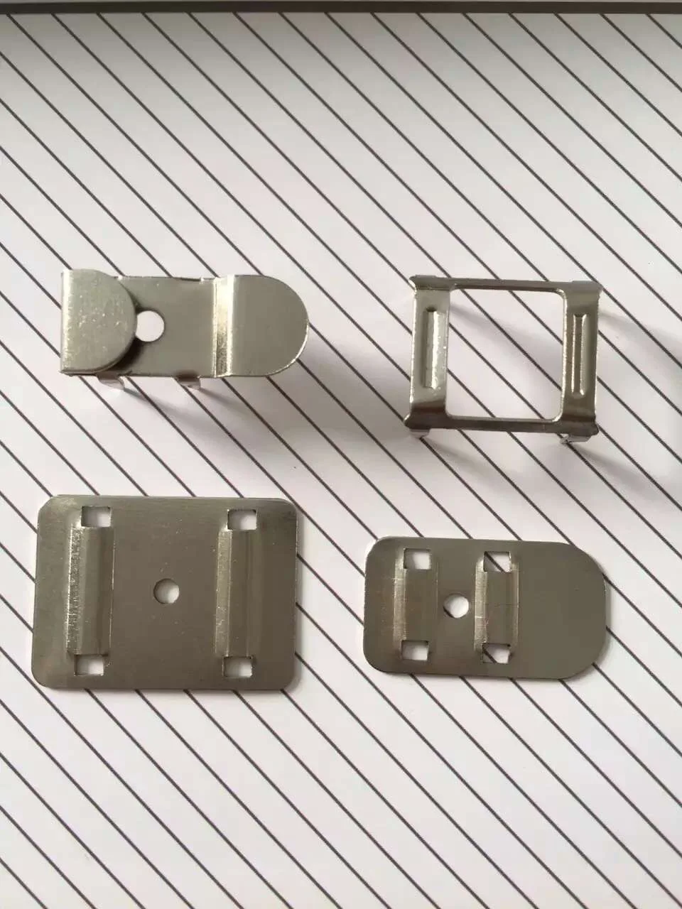 

Metal Trousers Hook Double Hook Widened Extra-large Tension Stable Trouser Buttons Platoon Double J Hook Sub-West Trousers Hook