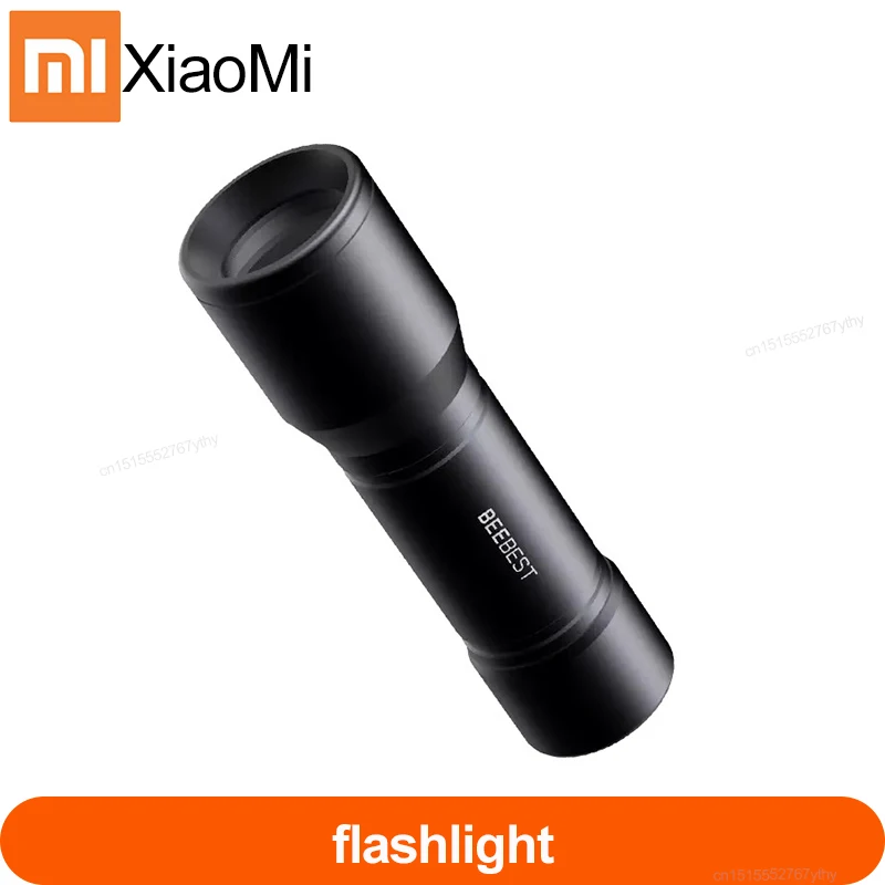 

newest Xiaomi mijia BEEBEST 130m Lightweight AAA EDC Flashlight From Xiaomi Youpin Waterproof SOS Portable Mini Torch