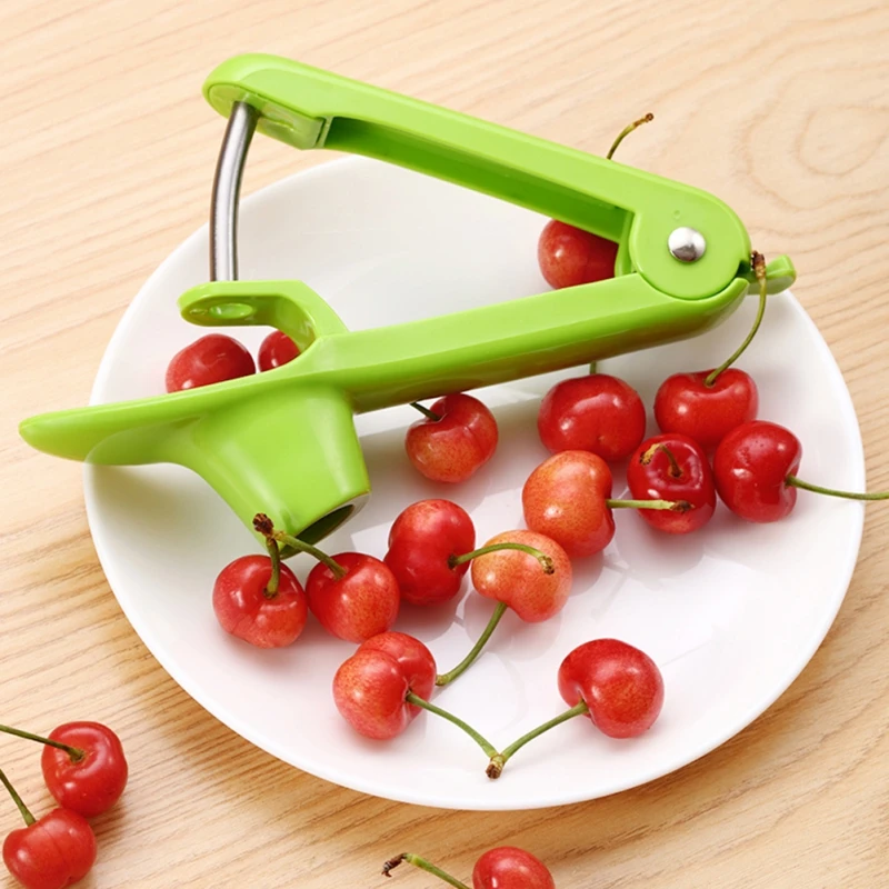 Кухонные гаджеты из нержавеющей стали с сердечником вишни уникальная заколка с украшением в виде вишен ядерный инструмент бытовой красный финик Corer ZA