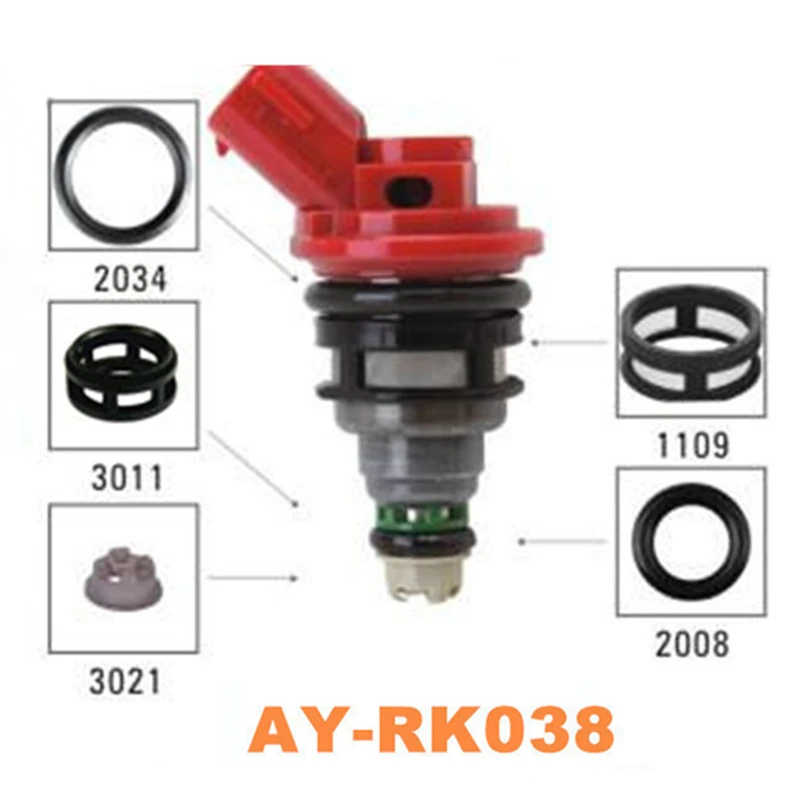 Оптовая продажа 1 комплект для ремонта топливного инжектора Nissan SR20 oem 16600 53J00