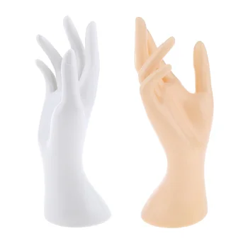

2x Window Decoration Hand Presentation Wall Jewelry Hand Jewelry Holder Hand, Display Of Ring, Bracelet, Watch, Necklace