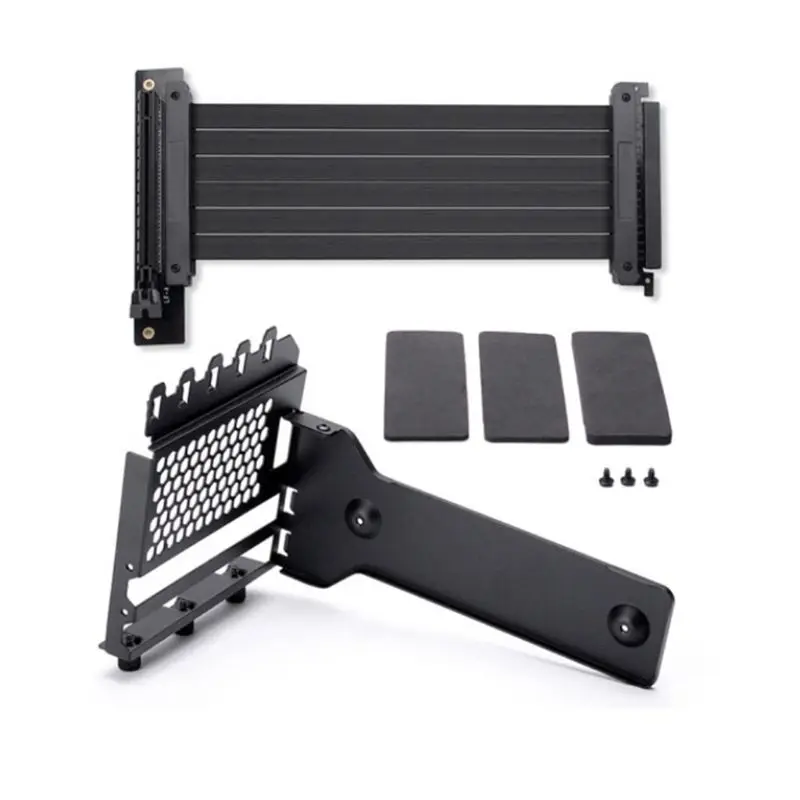 

1Set GPU Adapter Cable Computer PCI-E X16 Vertical VGA Graphics Card Bracket