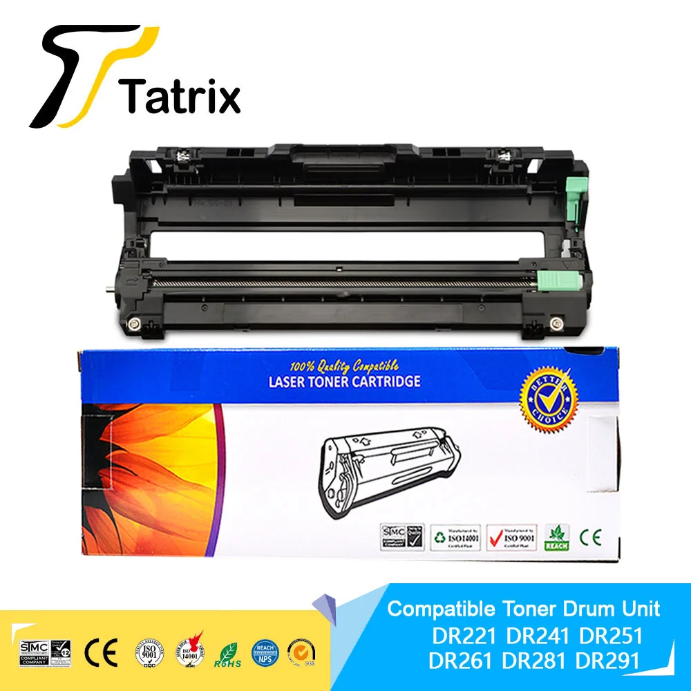 Dårligt humør Forventning Salme Tatrix Premium Compatible Laser Color Toner Drum Unit Dr221 Dr241 Dr251  Dr261 Dr281 Dr291 For Brother Hl-3140cw/3150cdw/ 3170cdw - Toner Cartridges  - AliExpress