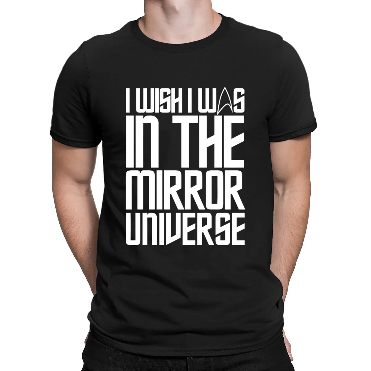 Mirror Universe Wishes T-Shirt Great Graphic Awesome Pictures футболка для мужчин с круглым вырезом и принтом поп-топ летняя футболка Anlarach
