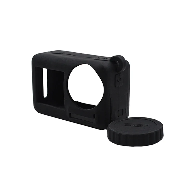 OSMO ACTION защитный чехол набор из 4 предметов для DJI OSMO ACTION Sports camera Аксессуары с силиконовой оболочкой крышка объектива Ремешок на руку