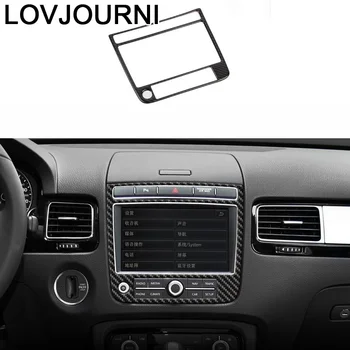 

Car Control System Cup Gear Interior Automobile Auto Sticker Strip Mouldings Bright Sequins 16 17 18 FOR Volkswagen Touareg