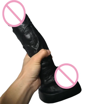 28*6cm Super huge Dildo Giant Thick Dildos Long Dong Heavy big Dick soft Penis Anal Butt Dildo Sex Toys For woman 5