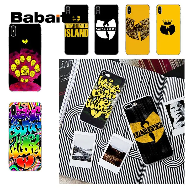 Чехол для телефона Babaite Wu Tang Clan чехлы iPhone 12 8 7 6 6S Plus 5 5S SE XR 11 11pro promax X XS MAX|Бамперы| |