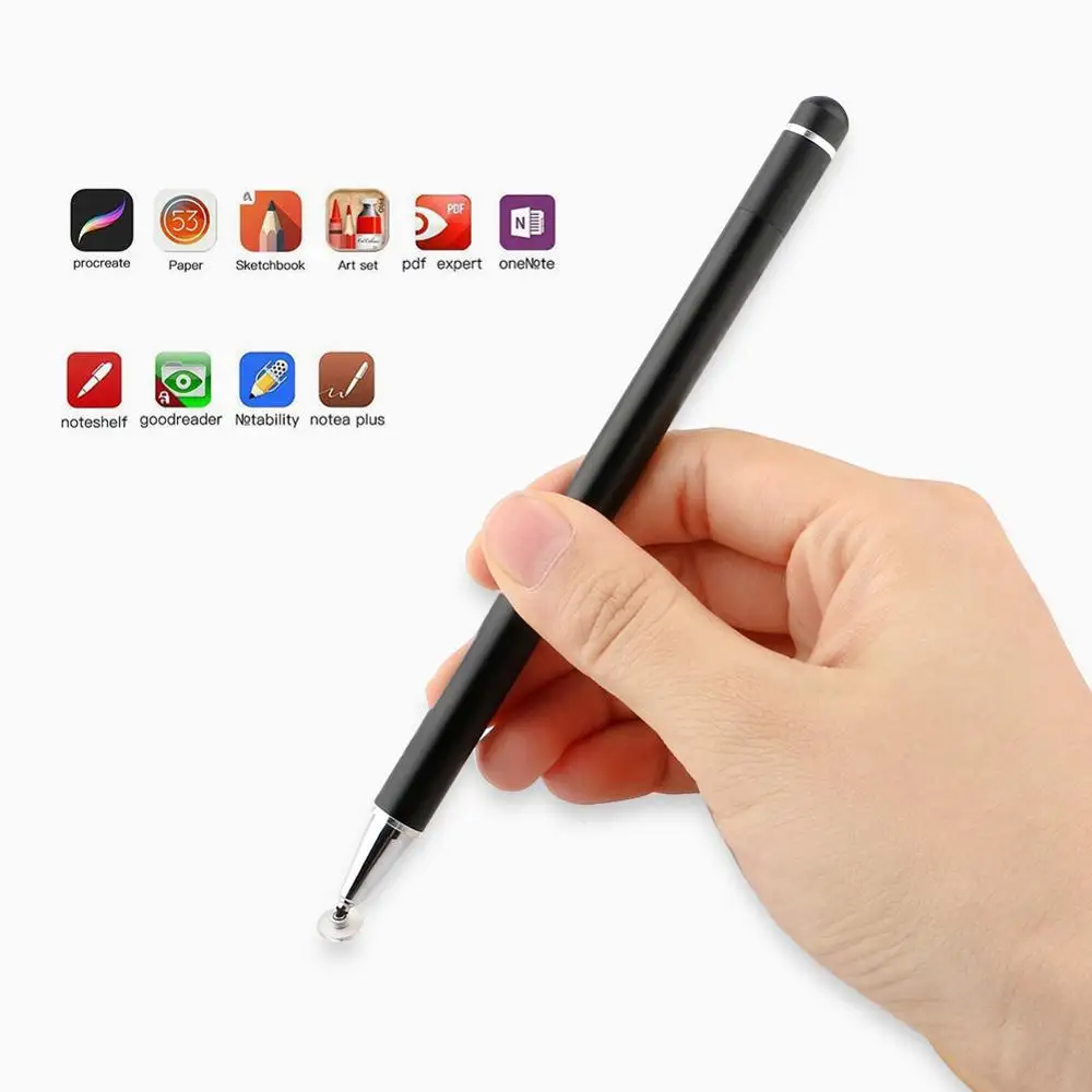 iPad Huawei Stylet Actif Universel 1.5 mm Haute Précision Stylo Capacitif pour iPhone Samsung BACKTURE Stylet Tactile Tablet et Smartphone Écran Tactile 