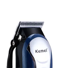 Парикмахерский светодиодный Мощный триммер для волос Kemei профессиональный триммер для волос для мужчин электрическая машинка для стрижки Машинка для стрижки волос стрижка салонный инструмент