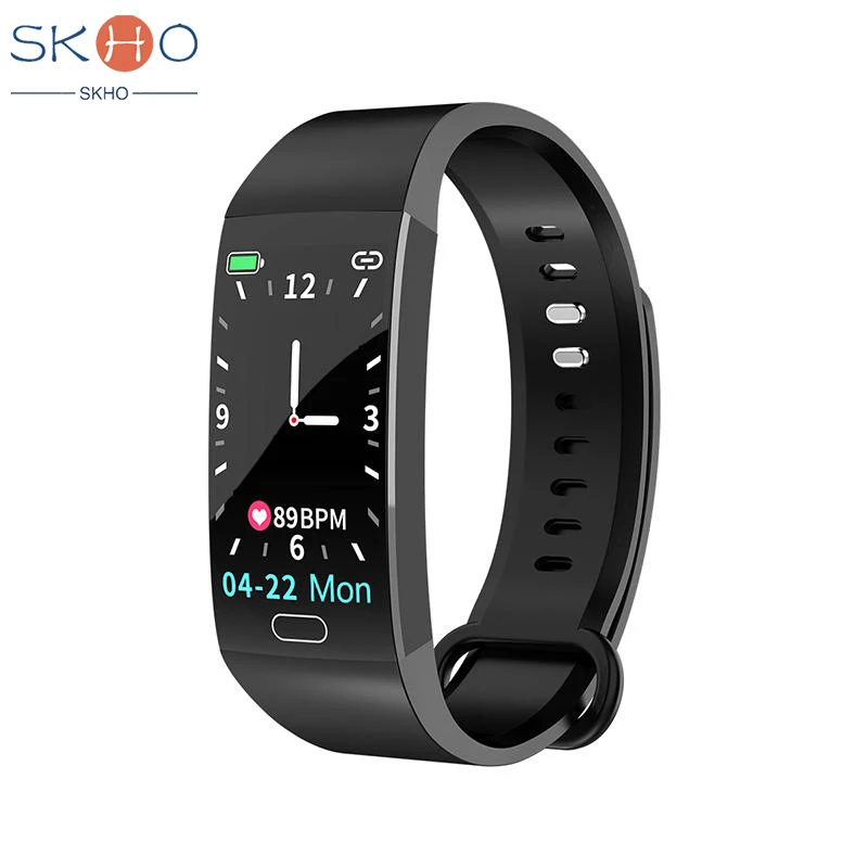 SKHO SKB101 смарт-Браслет фитнес-трекер часы здоровье пульсометр кровяное давление