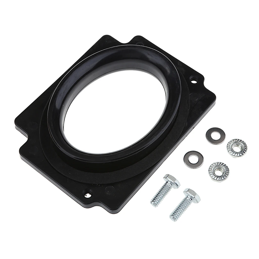 Black Air Filter Intake Adapter For Yamaha Banshee 350 YFZ350 00-06 Black Air Filter Intake Adapter For Yamaha Banshee 350 YFZ350 00-06