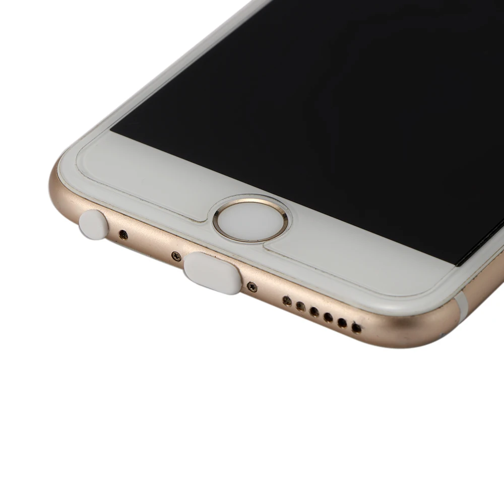 Универсальная противопылевая заглушка для порта наушников для iPhone 5 5S 6 6S Высококачественная силиконовая Пылезащитная заглушка