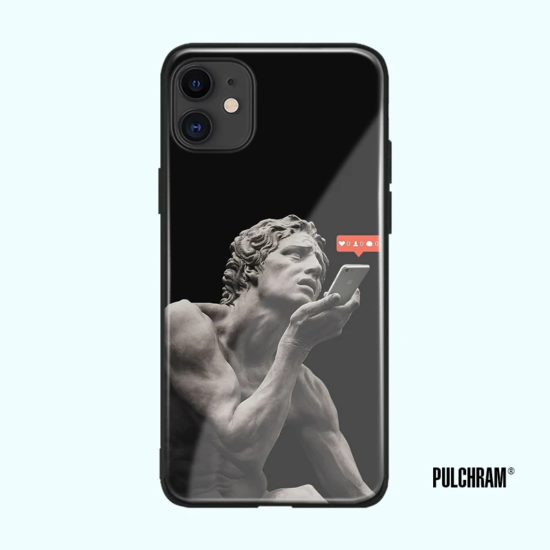 Мягкий силиконовый стеклянный чехол для iPhone 6 6s 7 8 Plus X XR XS 11 Pro Max | Мобильные