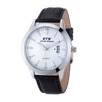 

Brand Luxury Watches Fashion Men's Date Leather Stainless Steel Military Sport Quartz Wrist Watch relogio masculino часы мужские