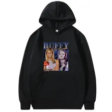 

TV Series Buffy The Vampire Slayer Hoodie Men Women Comfortable Fashion Casual Hoodies Oversized Streetwear Hip Hop Sweatshirt
