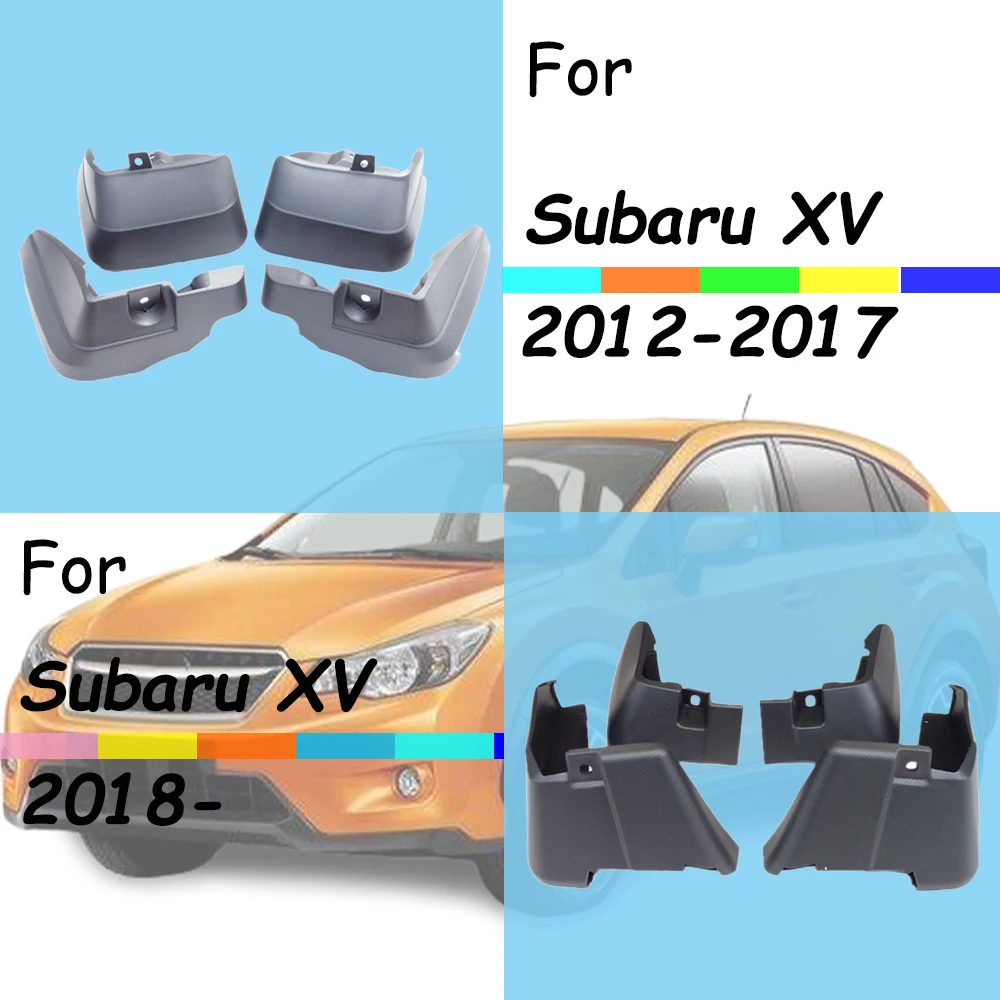 

For Subaru XV mudguards subaru fenders XV mud flaps splash guards car accessories auto styling 2012-2018-