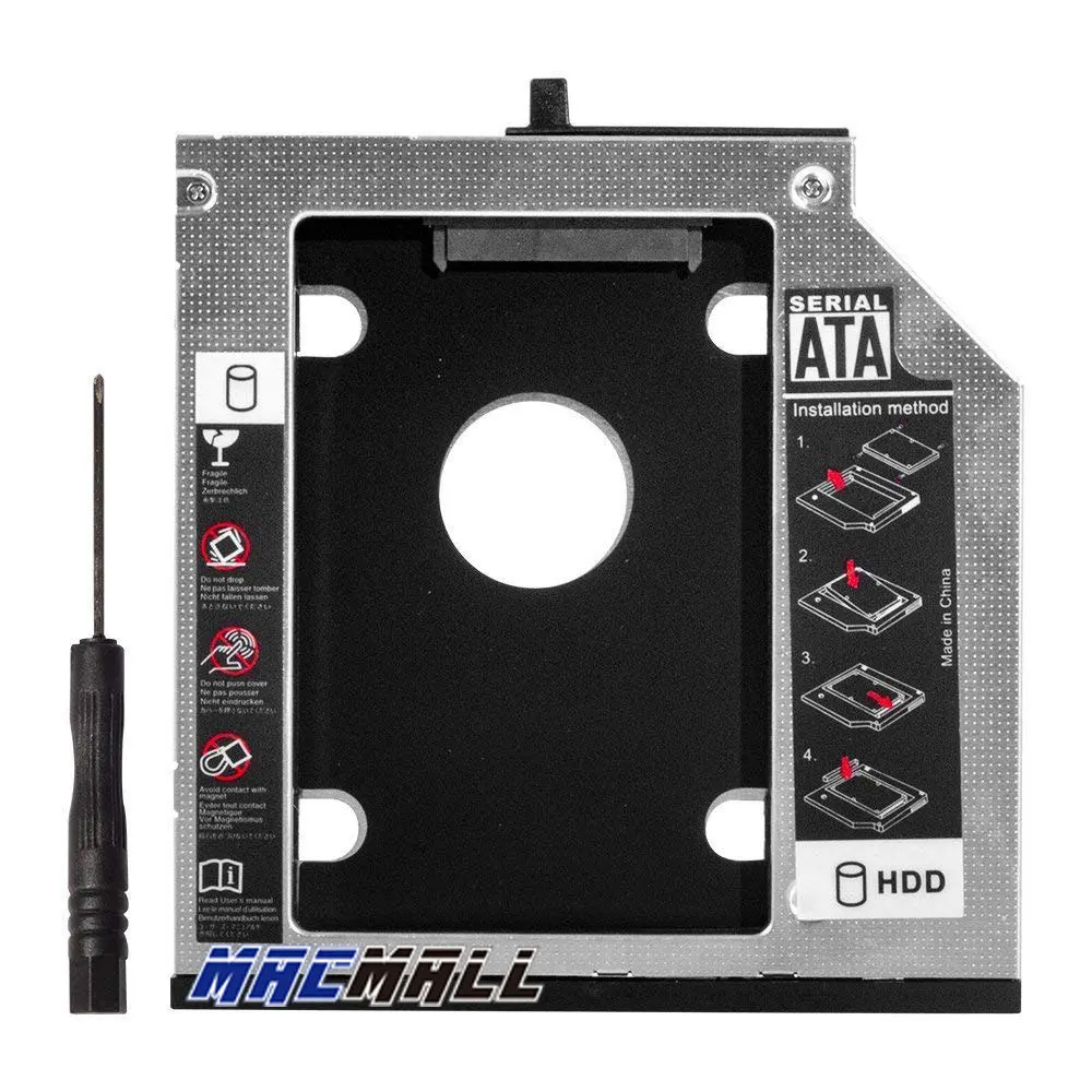 ����� ��ũ�е� W510 W520 W530 W700 W700ds W701 W701ds R400 R500 12.7mm 2 ��° HDD SSD �ϵ� ����̺� ĳ�� Ʈ����, ����ǰ