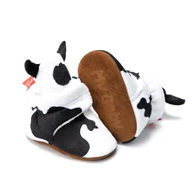 KIDSUN – chaussettes pour nouveau né, chaussures chaudes pour bébé, garçon et fille, bottes de premiers pas, en coton à semelle souple, accessoires antidérapants 