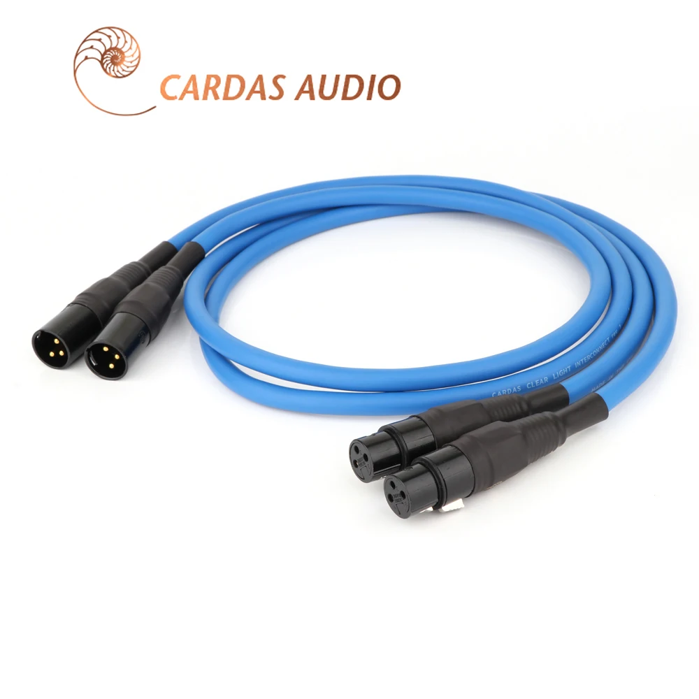 Сбалансированный кабель CARDAS Clear светильник XLR 3 контактный разъем усилитель для CD