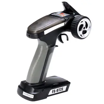 

FS-GT2E 2.4g 2CH Radio System Transmitter for RC Car Boat with 3CH Receiver Distance 25