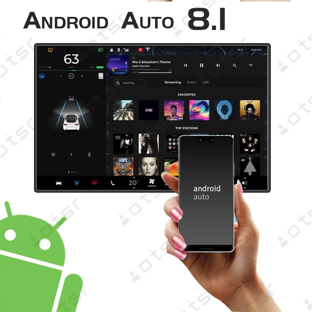AOTSR Android 8,1 Tesla стиль Wifi HD Автомобильный gps навигатор плеер для LEXUS IS200 IS250 IS300 IS350 2005-2011 Carplay мультимедиа