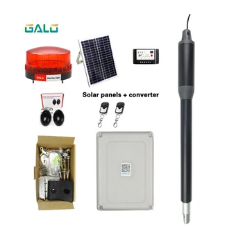 

Solar design 24V and AC110V/220V wifi controller swing gate openers with remote complete kit