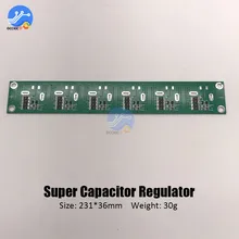 6 cuerdas 2,5 V-3V 360-700F tablero de protección de equilibrio Super condensador 2,5 V-3V 500F 400F 650F condensador equilibrado