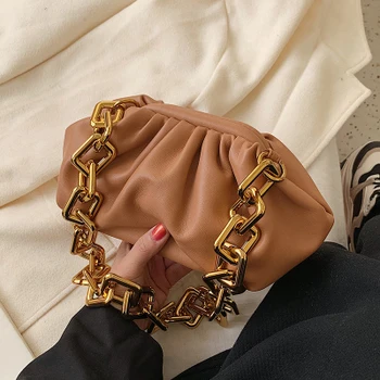

Autumn and Winter retro bag women 2019 new Korean version versatile One Shoulder Messenger fashion chain bucket