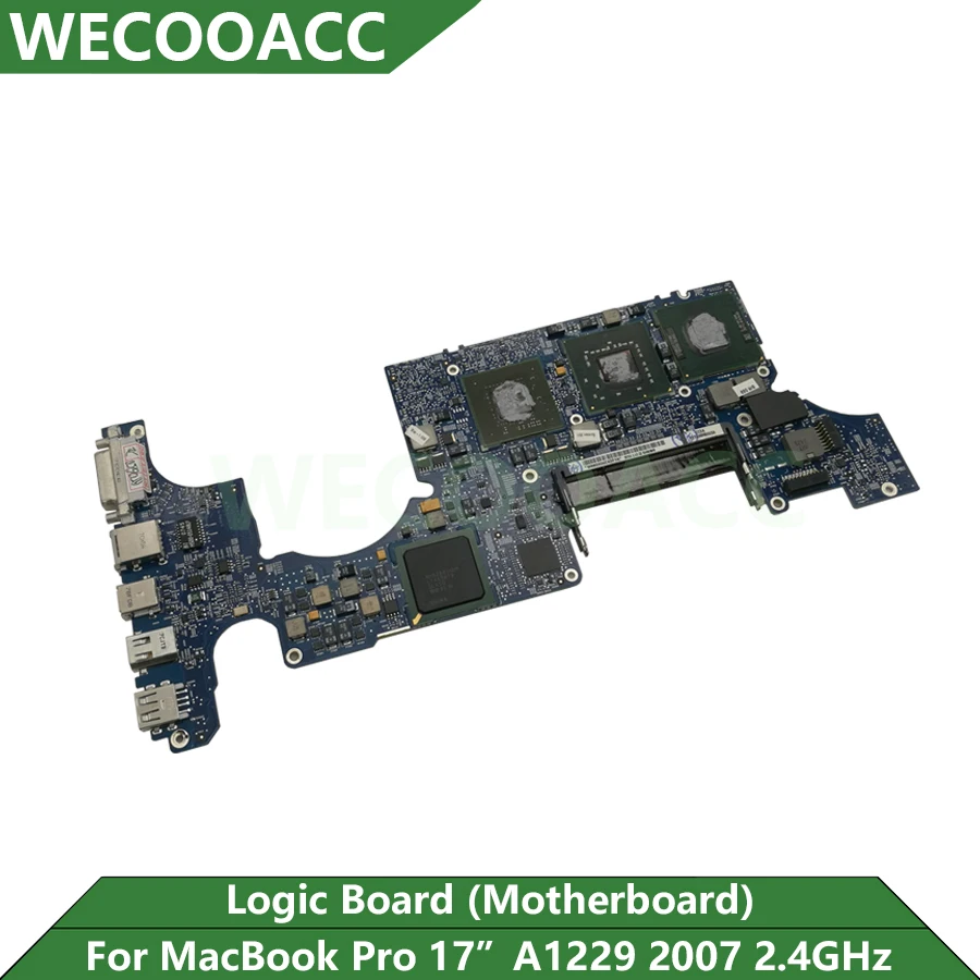 Original 2.4GHz T7700 G84-602-A2 Motherboard For MacBook Pro 17" A1229 Logic Board 2007 820-2132-A | Компьютеры и офис