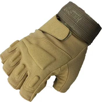 

Black Hawk Half Finger Tactical Gloves/Army Fans Outdoor Field Operations Game Half Length Gloves Parkour Running Gloves