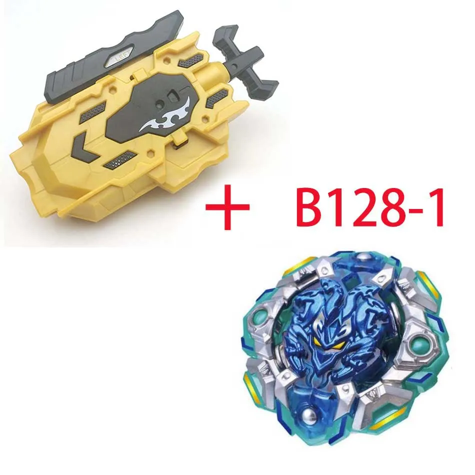 Beyblade Burst B129 CHO-Z VALKYRIE. Z. Ev с левым и правым двухсторонним пусковым устройством, металлический бустер, топ стартер, гироскоп, спиннинговая игрушка для боя - Цвет: B128-1