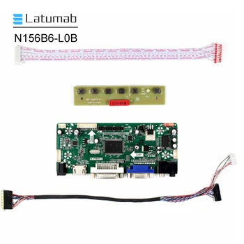 

Latumab For 15.6 inch N156B6-L0B 1366 x 768 HDMI + DVI + VGA LCD LED Controller Board Monitor kit 40 pins