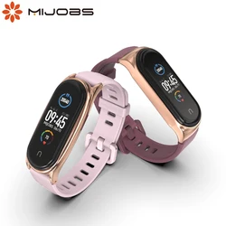 For Miband 8 7 6 5 4 3 Smart Bracelet for Mi Band 7 Strap Silicone Correa for Xiaomi Mi Band 6 Strap Opaska Pulseira Wristbands