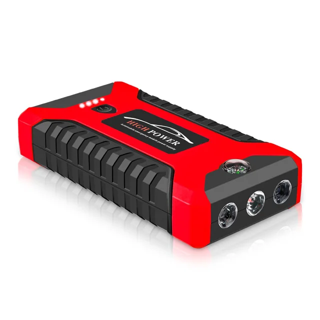20000mAh 1600A 12V Notfall Auto Batterie Starthilfe Power Bank Mit LED  Lampe Ladegerät Booster Start Gerät Auto zubehör - AliExpress