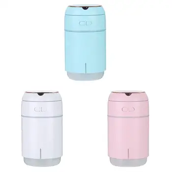 

2 In 1 Makeup Mirror With Humidifier Usb Car Portable Desktop With Night Light Vanity Mirror Atomizer