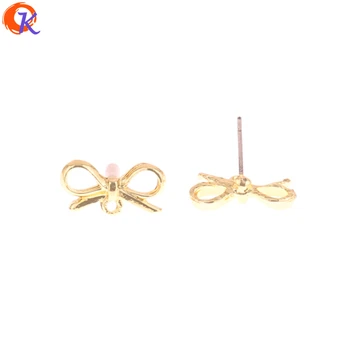 

Cordial Design 100Pcs 8*16MM Jewelry Making/Earring Stud/Bowknot Shape/DIY Parts/Earring Accessories/Hand Made/Earring Findings
