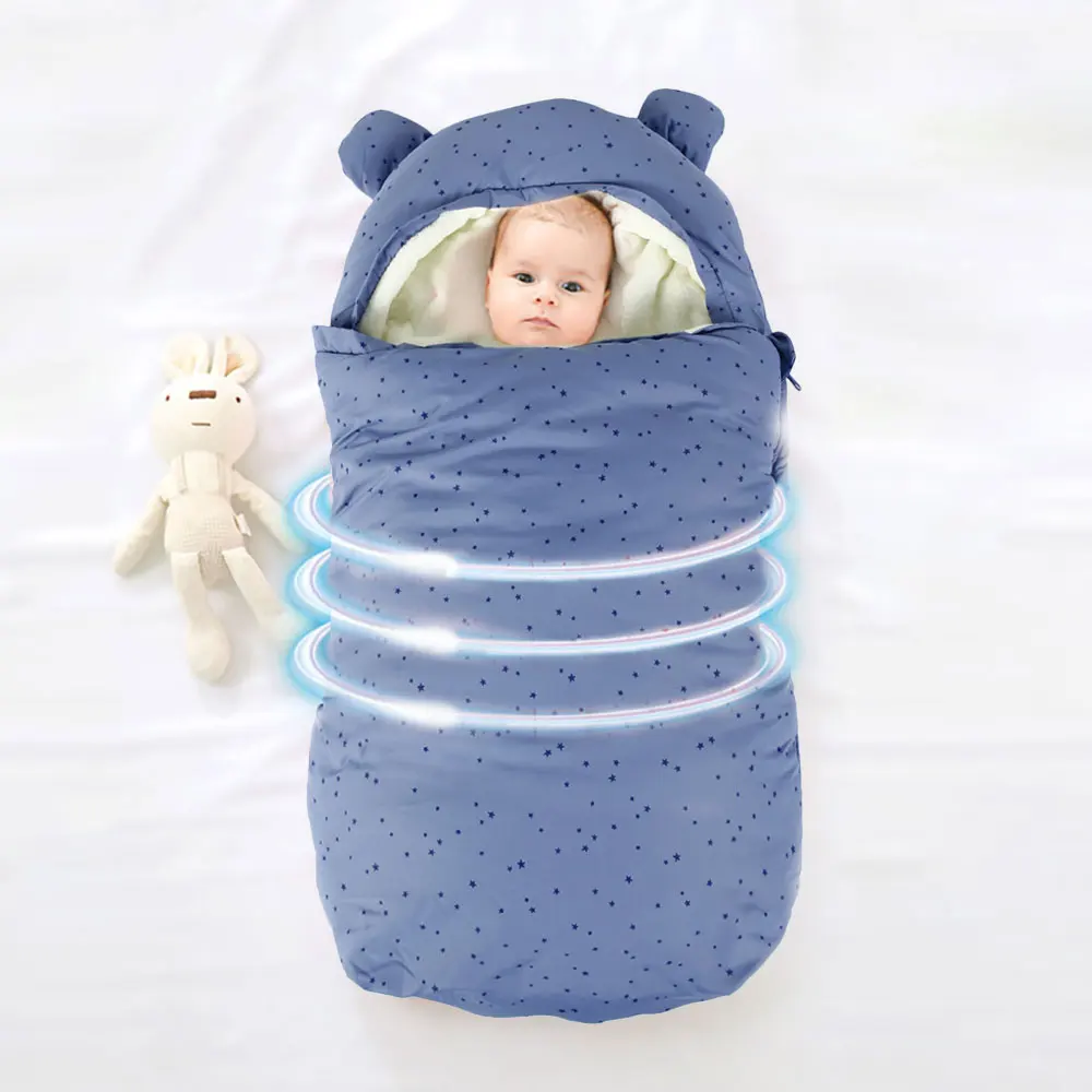 Thick Warm Envelope For Newborns Baby Stroller Sleeping Bag Foot muff Infant Winter Windproof Foot Cover Baby Stroller Footmuff
