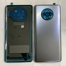 M& Sen для 6,5" OnePlus 7 T Oneplus 7 T стеклянный чехол для задней крышки батареи корпус+ рамка для камеры+ объектив+ вспышка+ клейкая наклейка