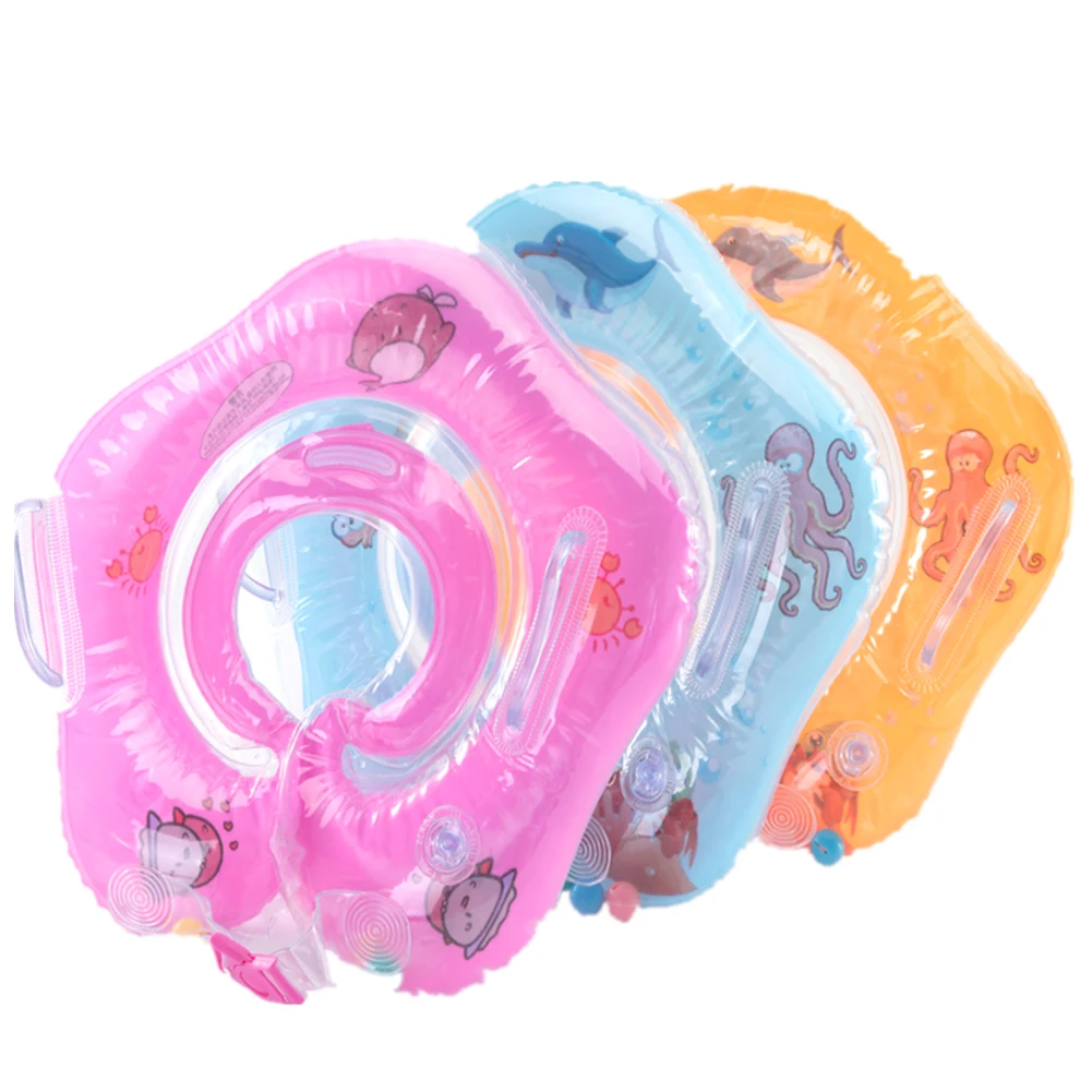 Детское колье надувной круг новорожденный младенец плавать ming шеи детское плавающее кольцо защита безопасности