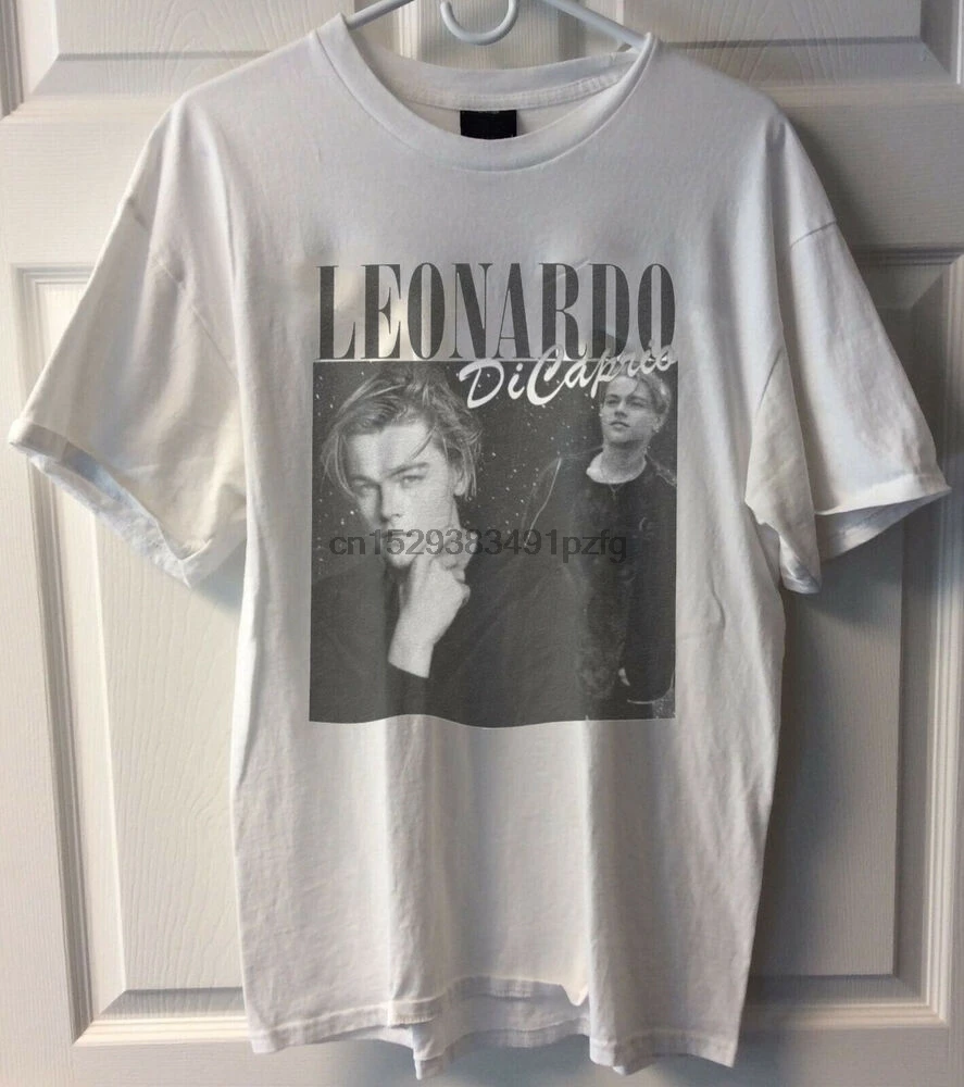 Leonardo Dicaprio Vintage shirt Artist Tees 90's Inspired Homage Style Throwback Sweaters Vintage Style Sweatshirt