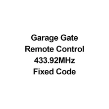 Для ворот дистанционного управления 433,92 МГц, для гаражной двери открывалка 433 МГц брелок фиксированный код