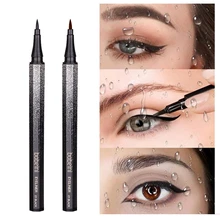Звездный Алмазный Блестящий карандаш для глаз водостойкий черный Быстросохнущий коричневый жидкий карандаш для глаз корейский макияж