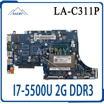 

AIVS3/AIVE3 LA-C311P Motherboard For Lenovo U31-70 Laptop motherboard with SR23W I7-5500U 2G DDR3 FRU 5B20K83968 100% tested